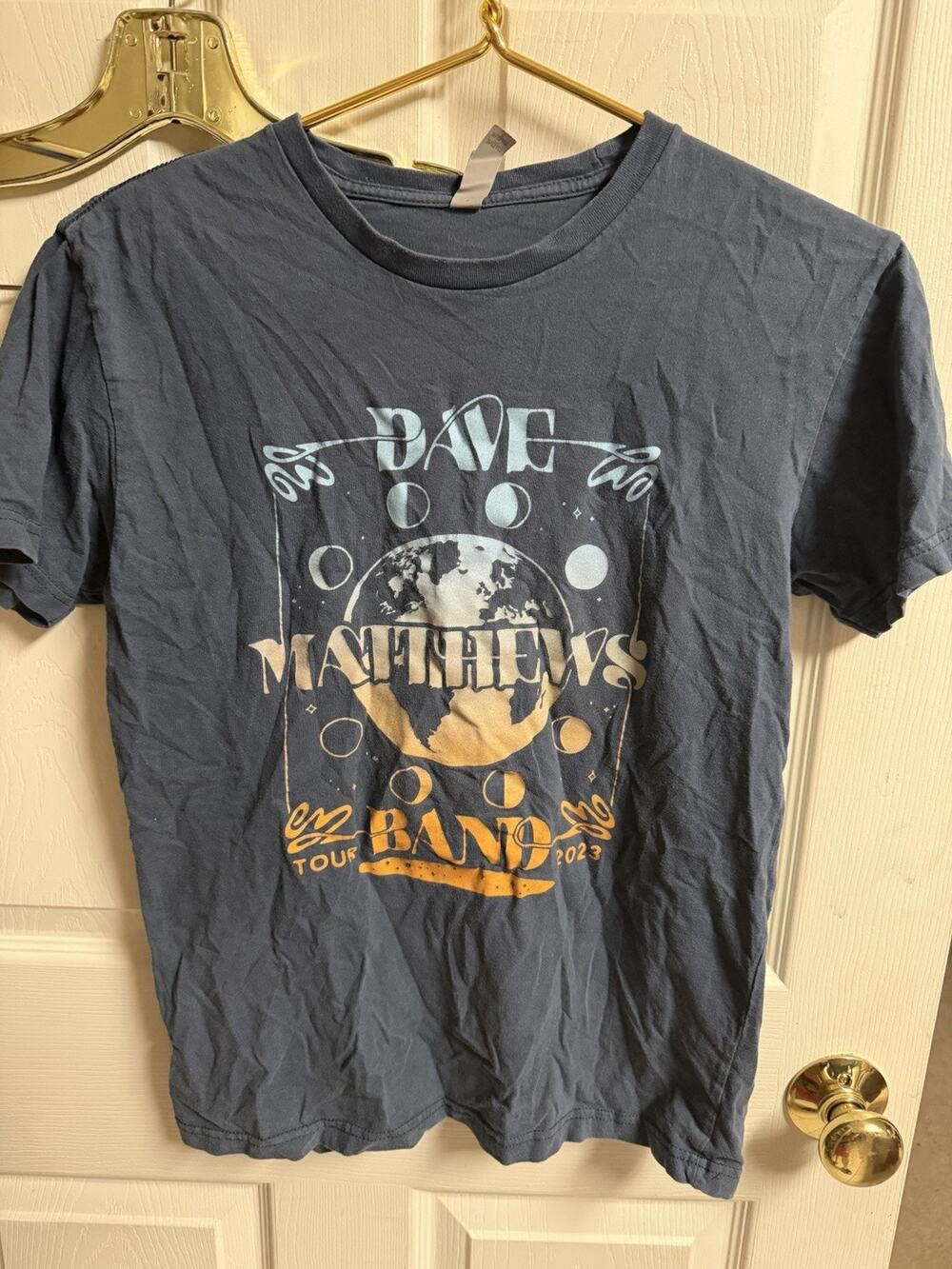 2 Lot Dave Matthews Band 21/23 Tour T-Shirt Blue Rock & Pop Women’s Small 34-36w